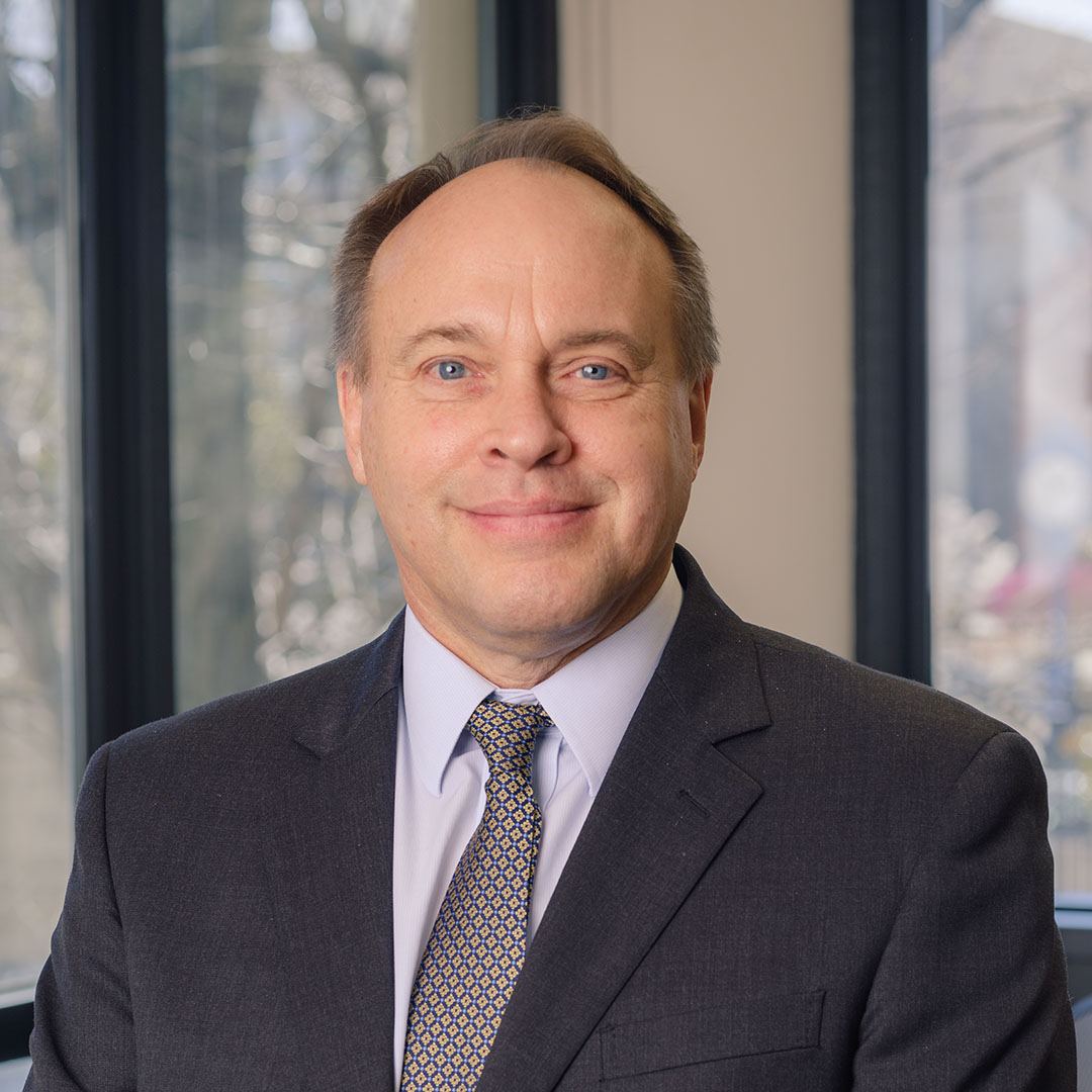 Dean Paul Wahlbeck in a suit and tie